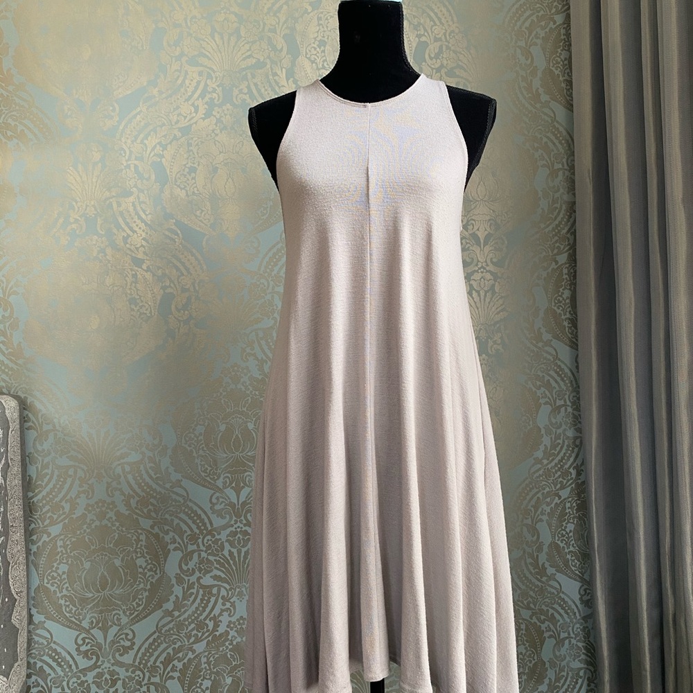 Wilfred grey flowy house dress